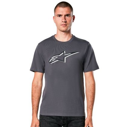 T-Shirt manches courtes Alpinestars AGELESS SHADOW CSF TEE - Gris / Noir
