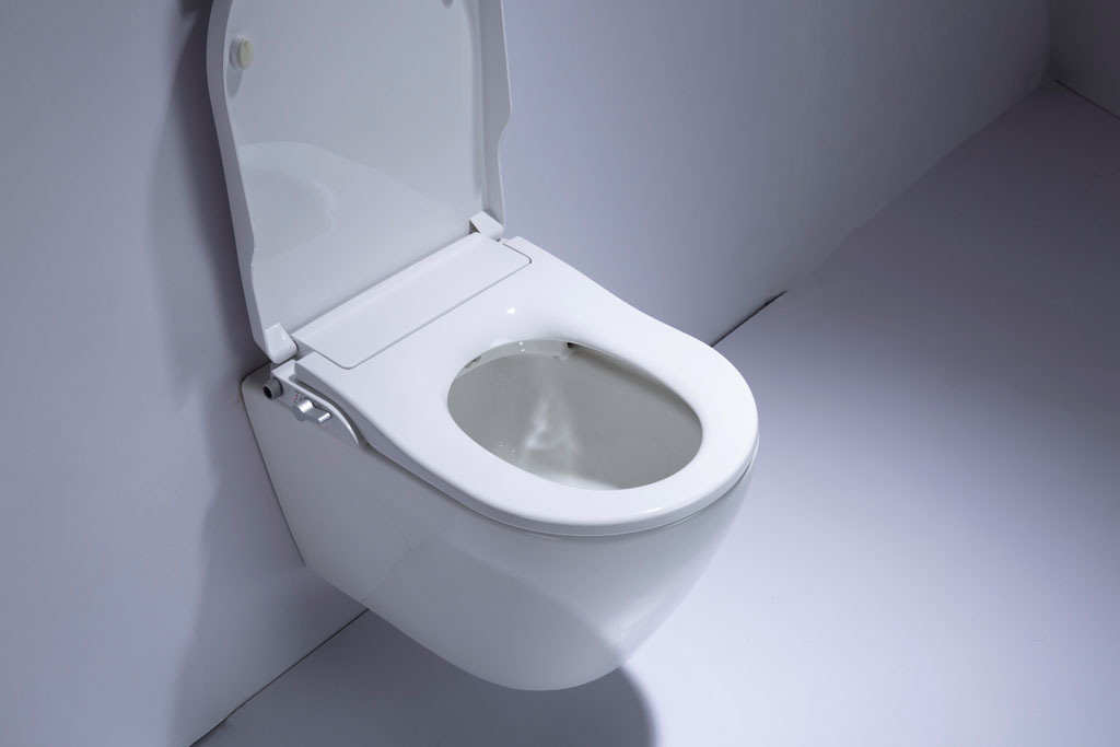 Saniclear Jama Spray randloos toilet met douchewc bidet zitting