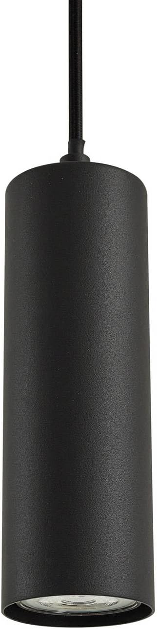 Lindby Esstisch Pendelleuchte, Hängeleuchte Metall schwarz Hängelampe 4x GU10 max. 35W ohne Leuchtmittel Esszimmer Küche Wohnzimmer