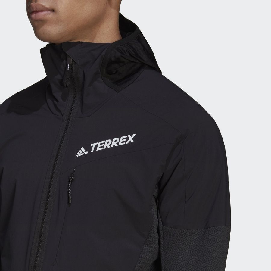 adidas Veste Terrex Fleece avec capuche - Noir