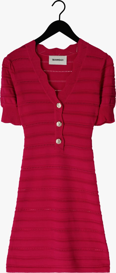 SILVIAN HEACH roze silvian heach mini jurk cvp23162ve