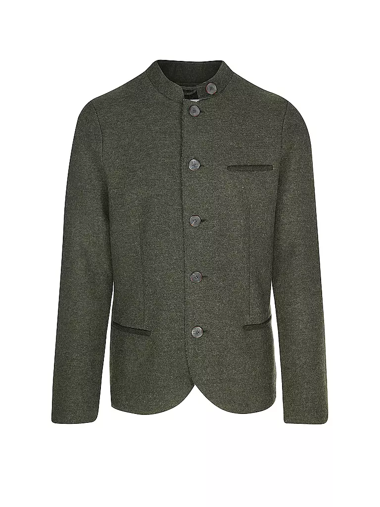 STAPF Wolljacke BASTL dunkelgrün