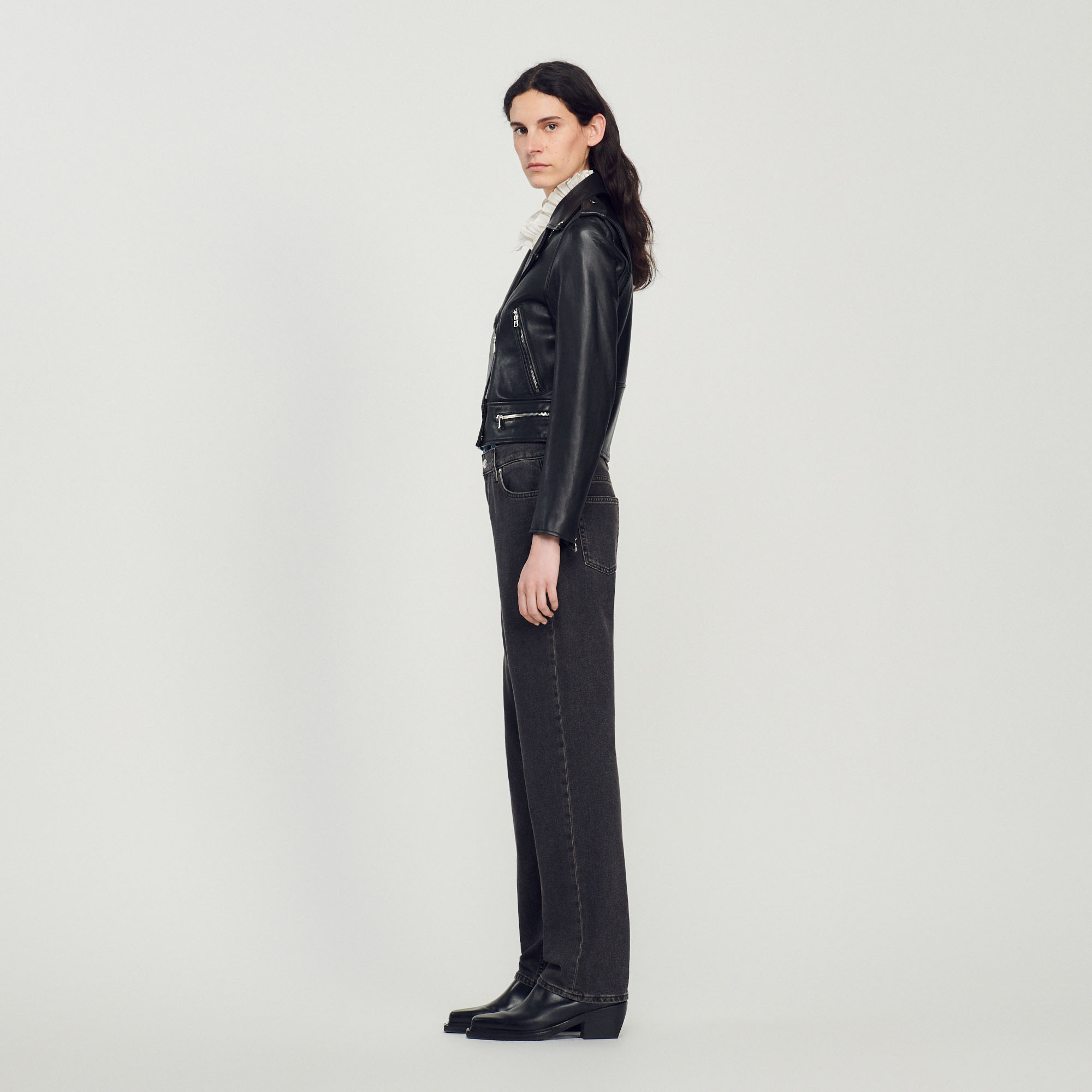 Blouson en cuir