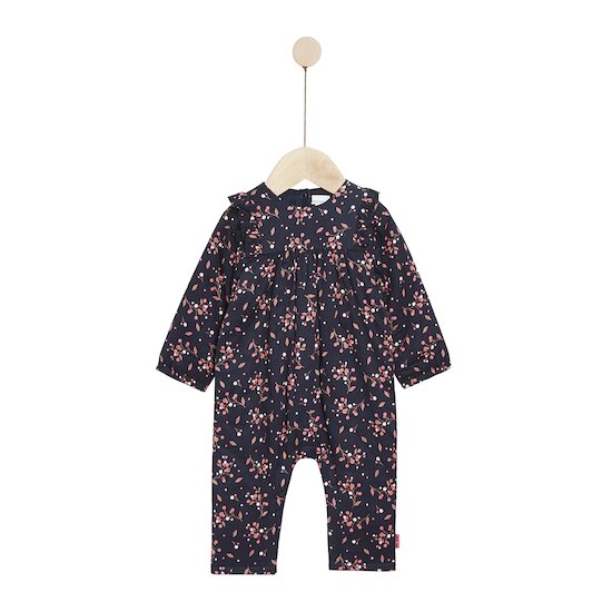 Lovely Capucine Combilongue en twill   Print Capucine        1 mois   de               P'tit bisou