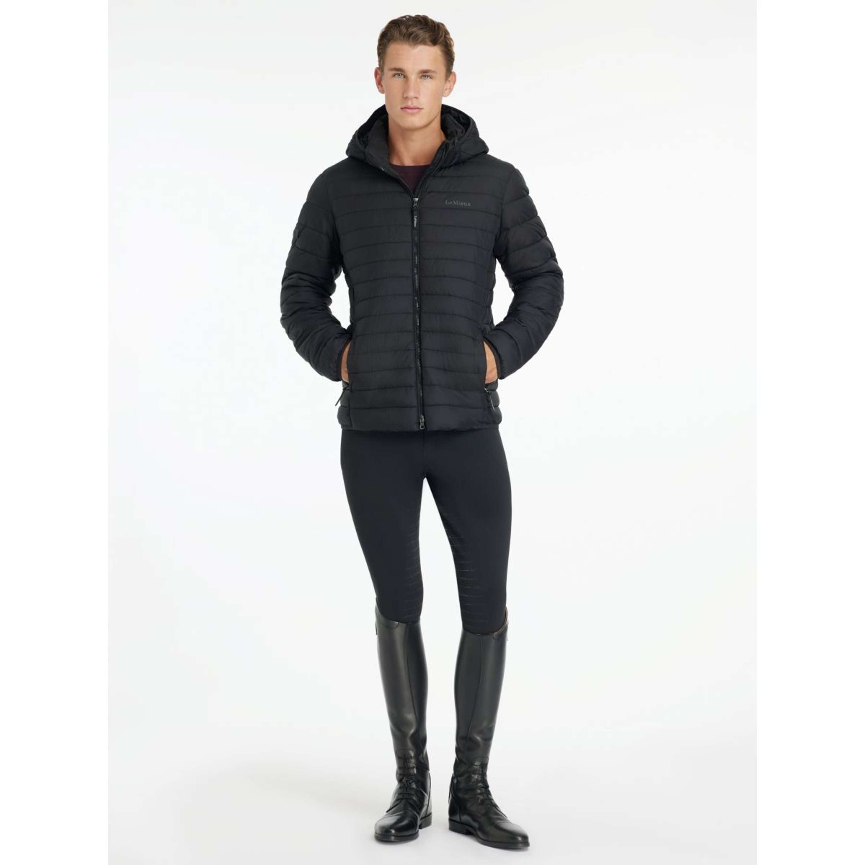 LeMieux Jas Puffer Heren Zwart