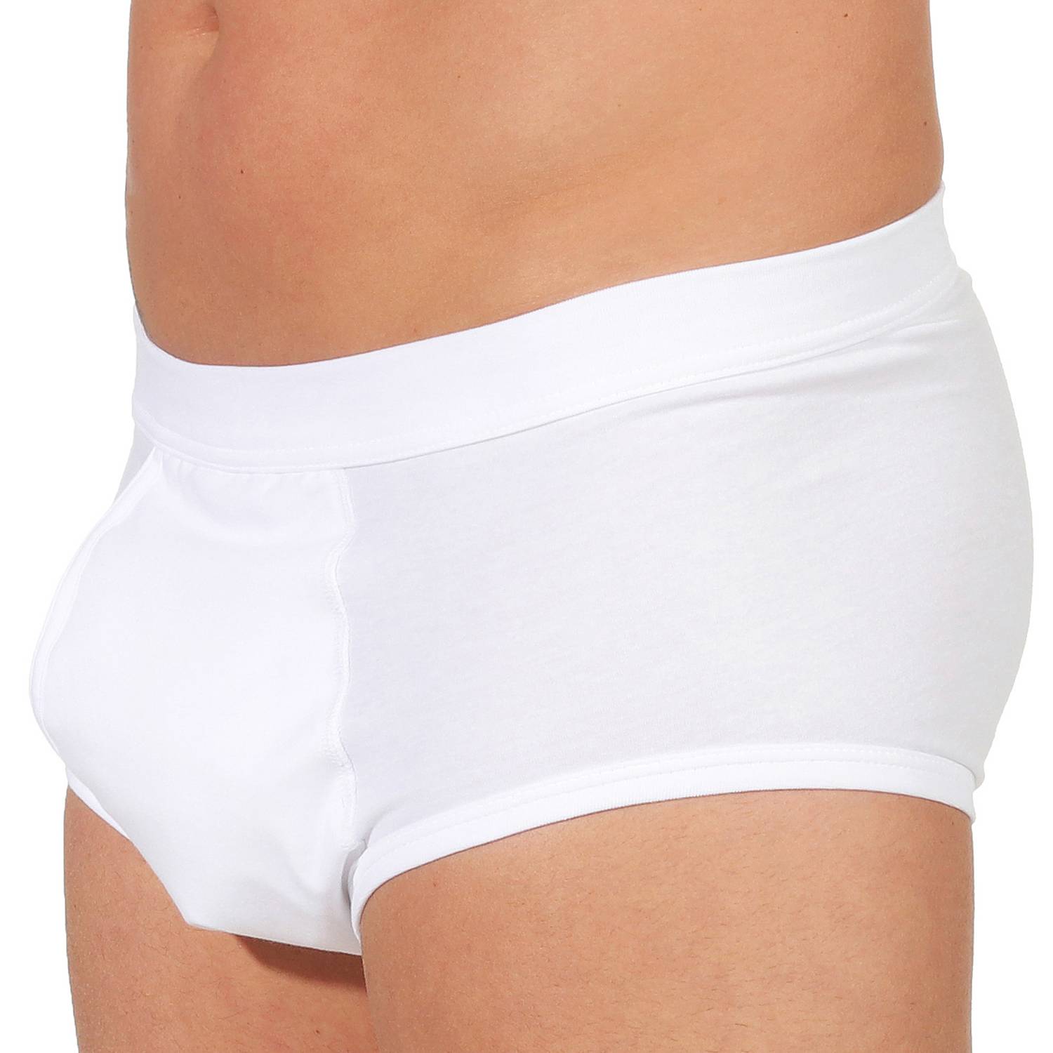 Mediset Interlock-Jersey Herren Hygiene-Slip im 2er-Pack
