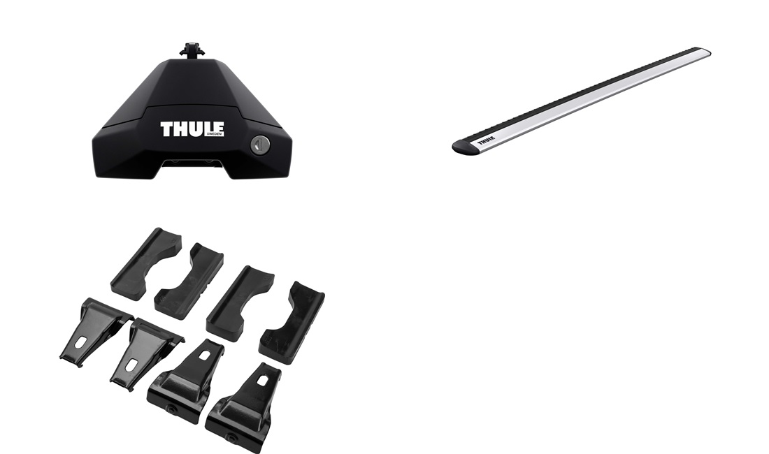 Tagbøjler, Thule WingBar EVO Grå