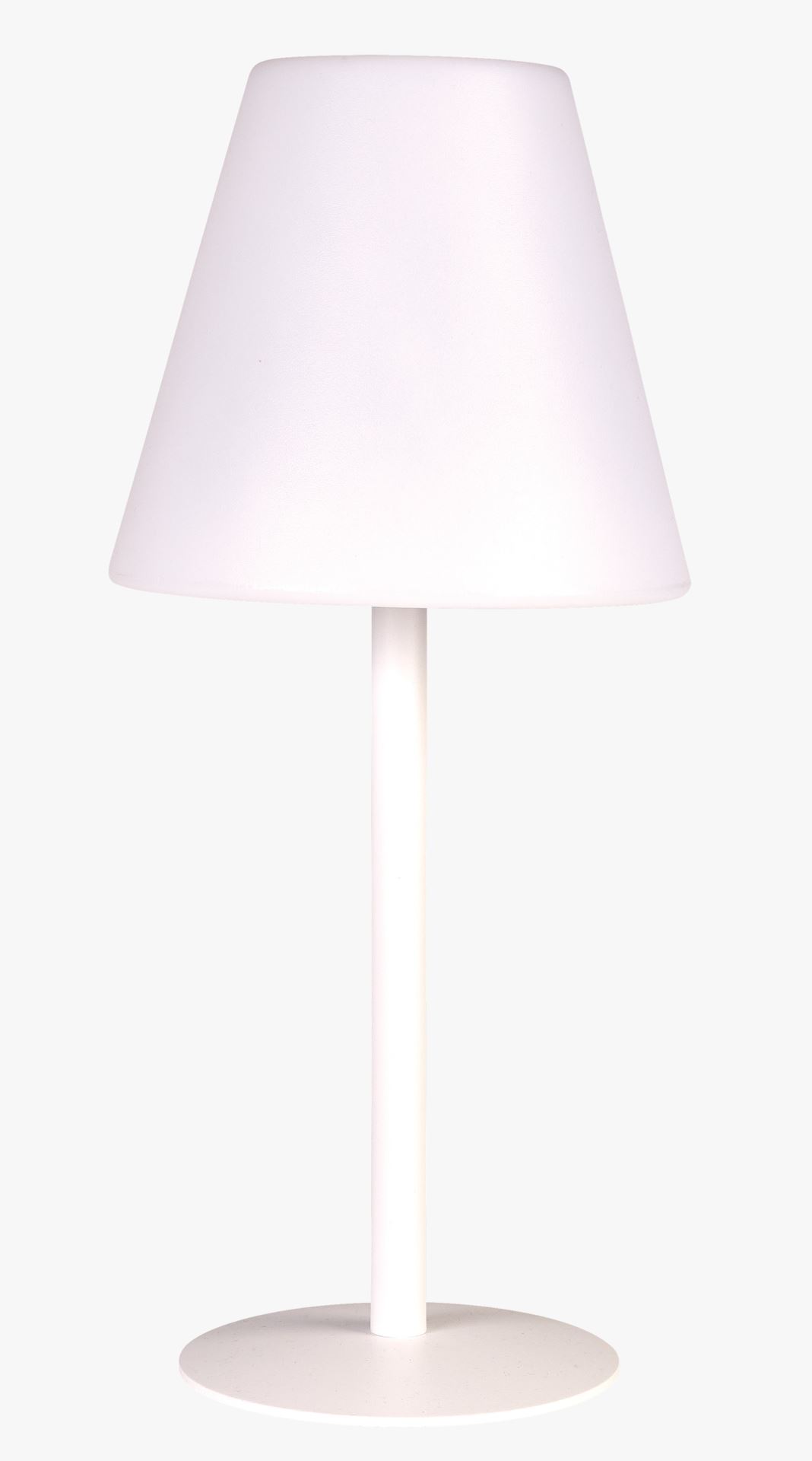 Led lampe hvit - 20x45 cm