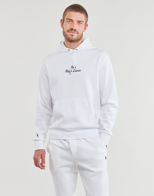 Polo Ralph Lauren - SWEATSHIRT BRODE EN DOUBLE KNIT TECH Blanco / Blanco