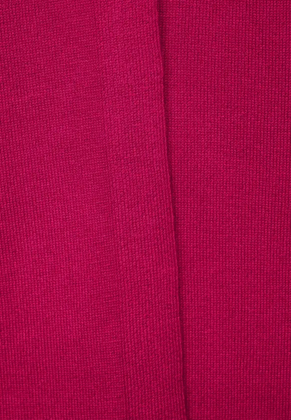 Langer Cardigan - firefly red