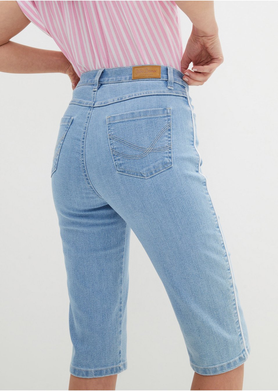 Bermuda en jean confort stretch