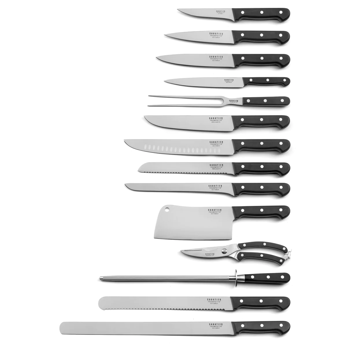 Universal - Trousse 5 couteaux de cuisine Sabatier Trompette