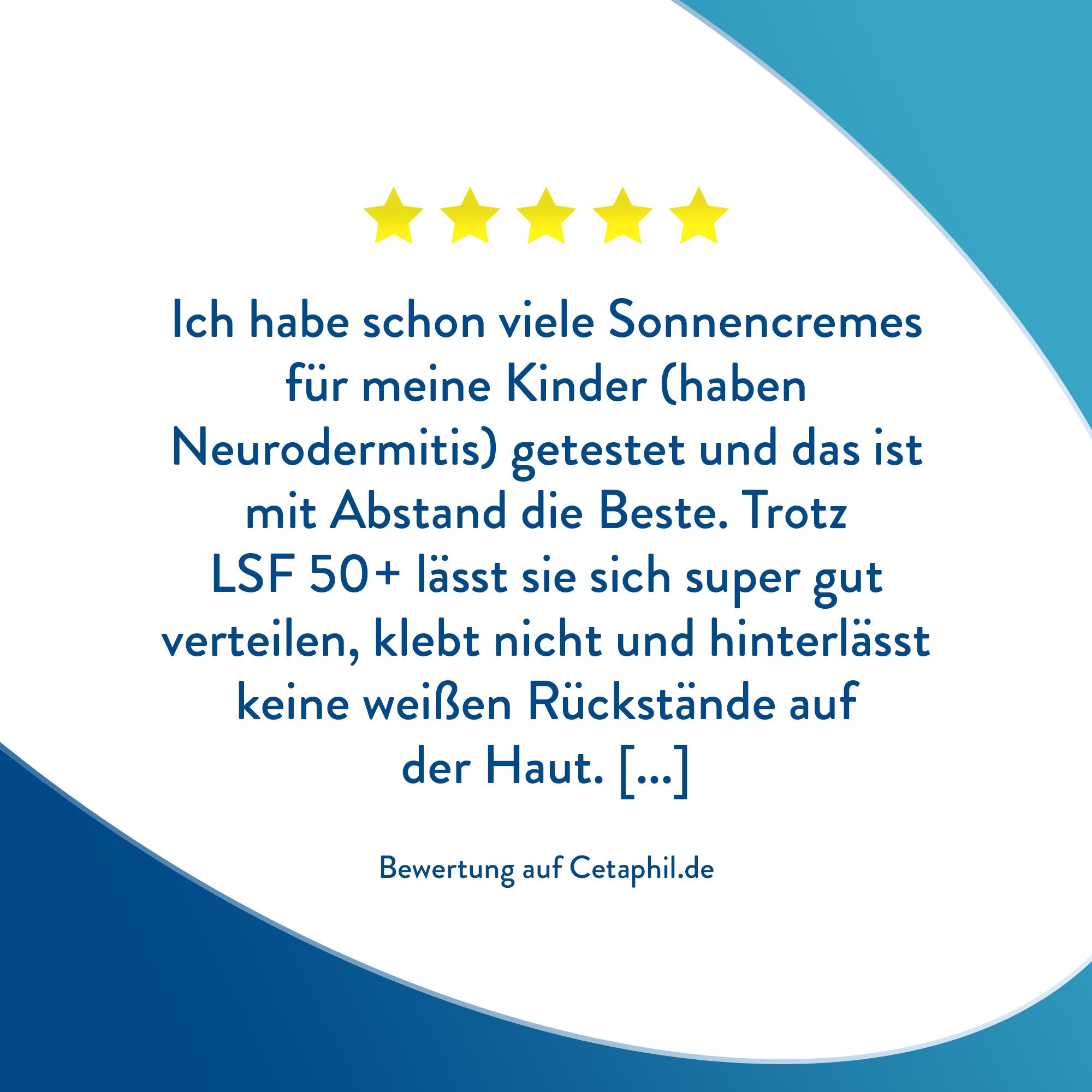 CETAPHIL SUN Kids Liposomale Lotion SPF 50+ Sonnenschutz für Baby- & Kinderhaut