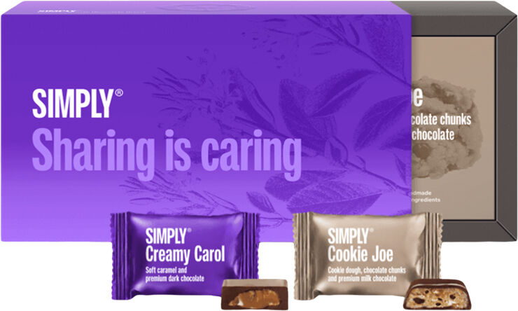 Simply Chocolate Gift Box, Sharing is caring (180 g)