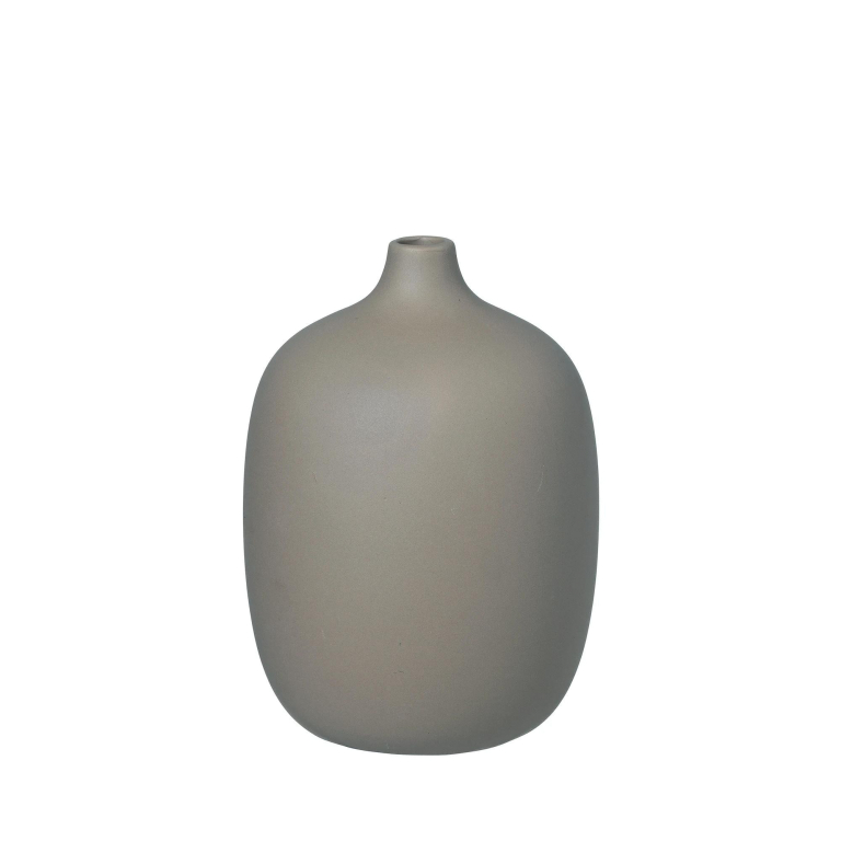 Blomus Ceola vaas 18,5cm grijs