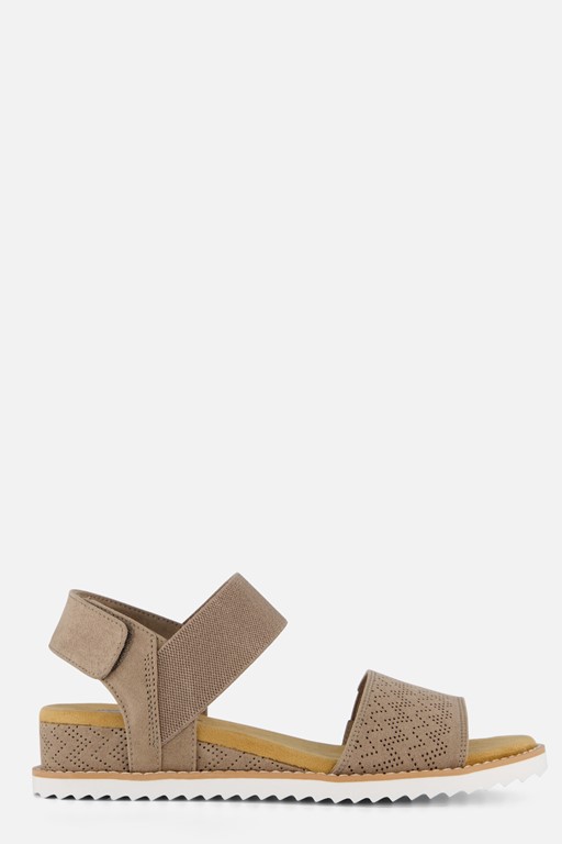 Skechers Bobs Desert Kiss Sandalen taupe
