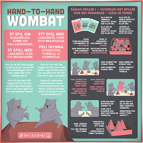Hand-to-Hand Wombat - nordisk version