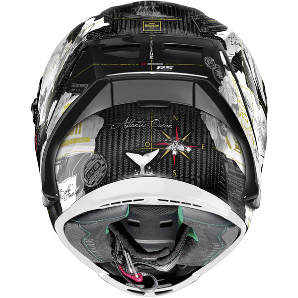 X-lite - Casque X-803 RS Ultra Carbon Replica Carlos Checa Noir / Blanc