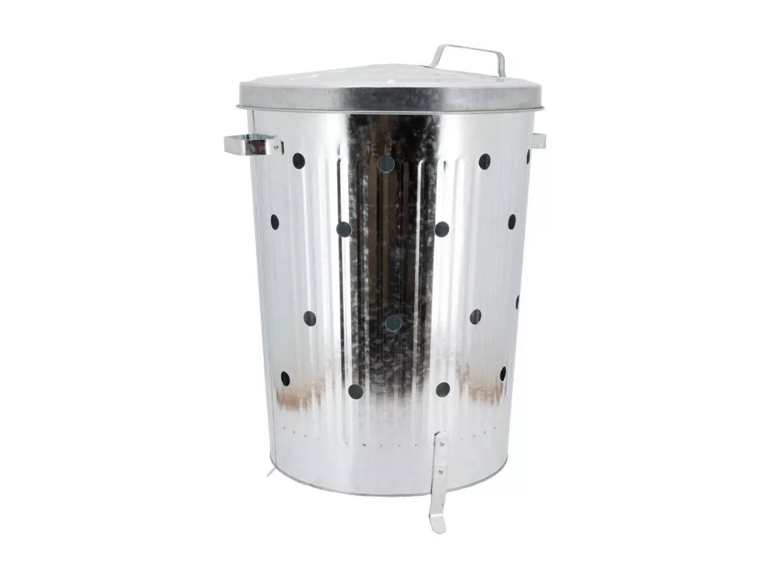 Composteur de jardin en métal galvanisé 70 L