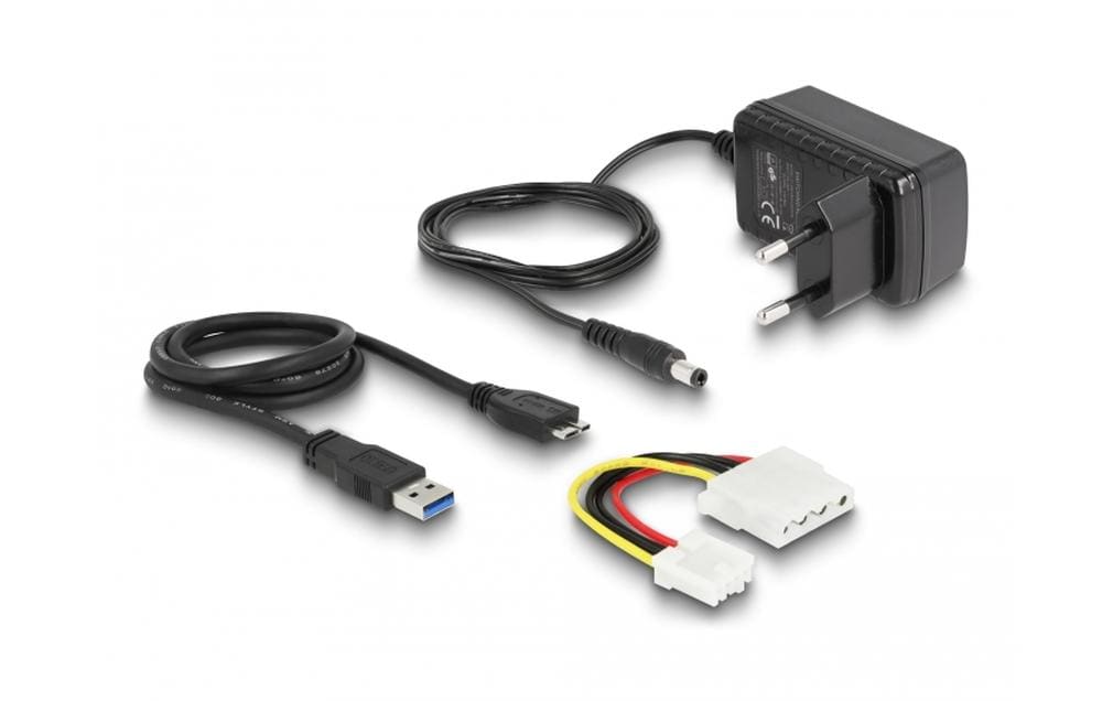 Konverter USB 3.0 auf SATA III / IDE 40 Pin / IDE 44 PinDelock Konverter USB 5 Gbps zu SATA 6 Gb/s / IDE 40 Pin / IDE 44 Pin mit Backup Funktion