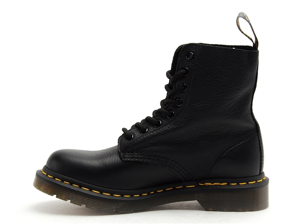 Dr martens boots bottine plates femme pascal virginia noir
