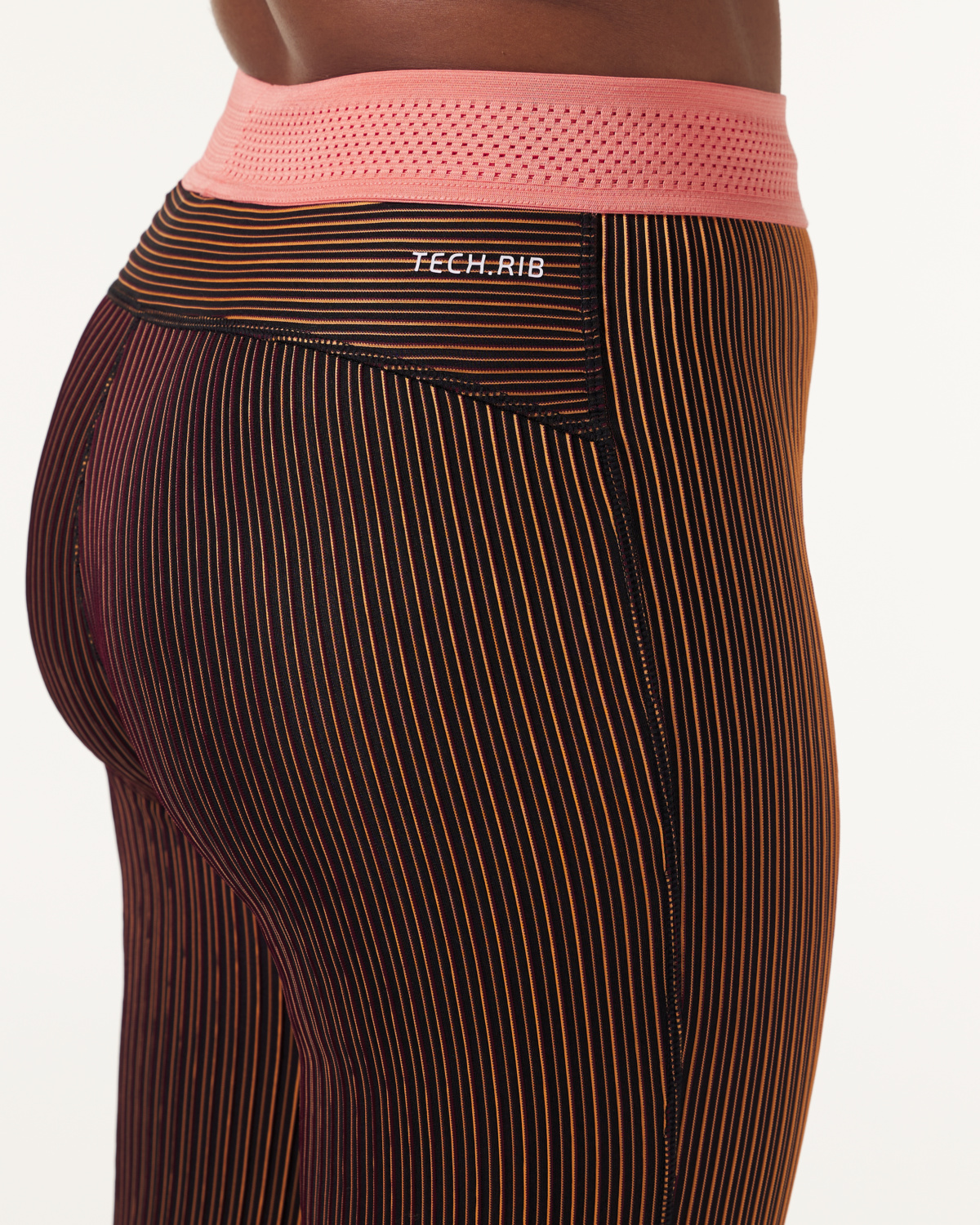 LEVITY Swift Tech Rib Tights Raspberry\Peach