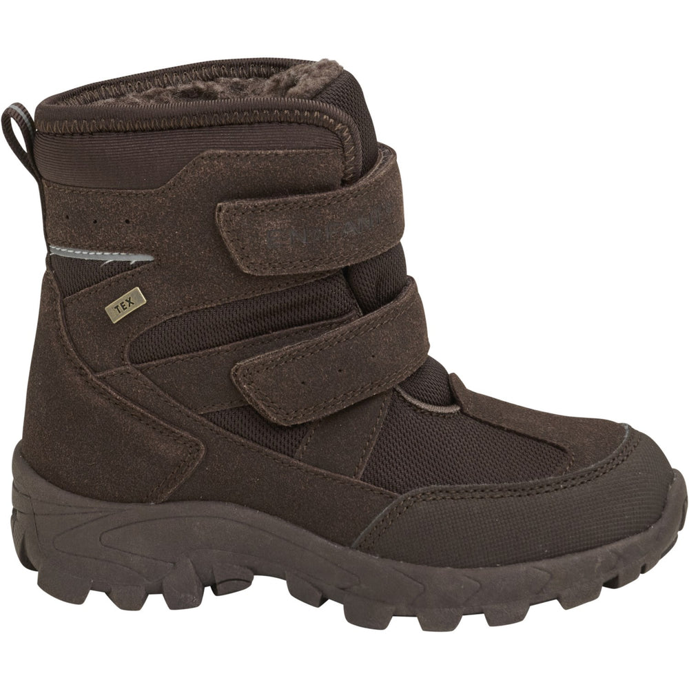 Køb En Fant Chocolate Brown Støvler Velcro Tex