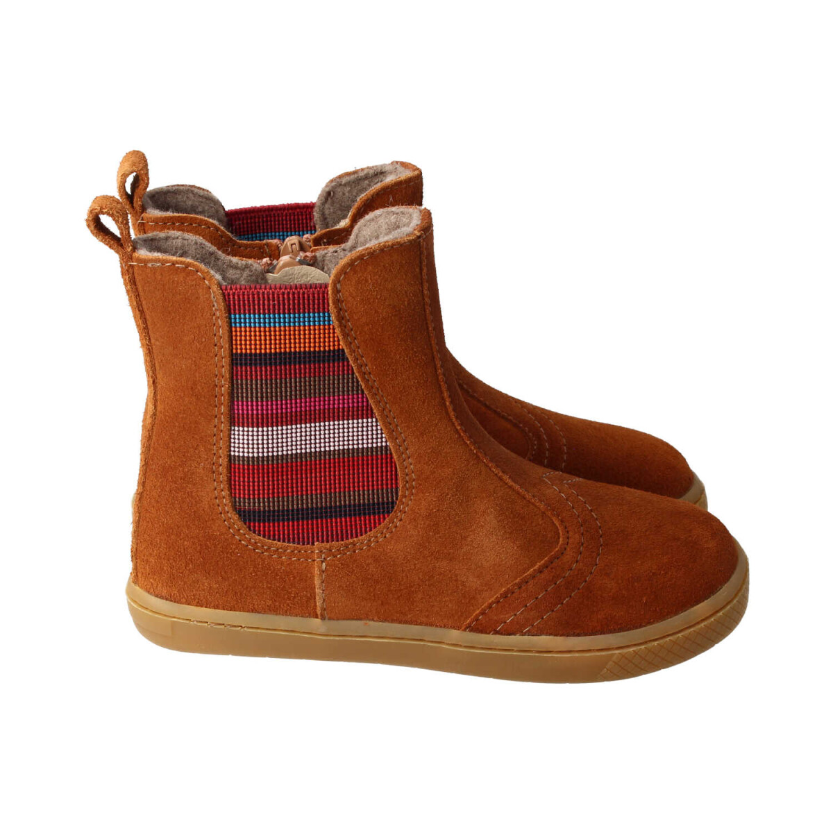ML4110-F9 chestnut CHELSEA-CITY velours fleece zipper Weite/M