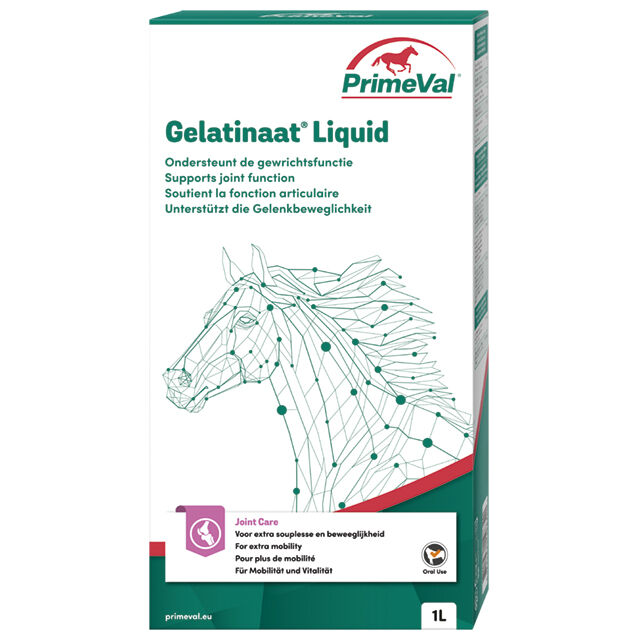 Primeval Gelatinaat Liquid - Gewrichtsupplement - Paard - 1 Liter - paard