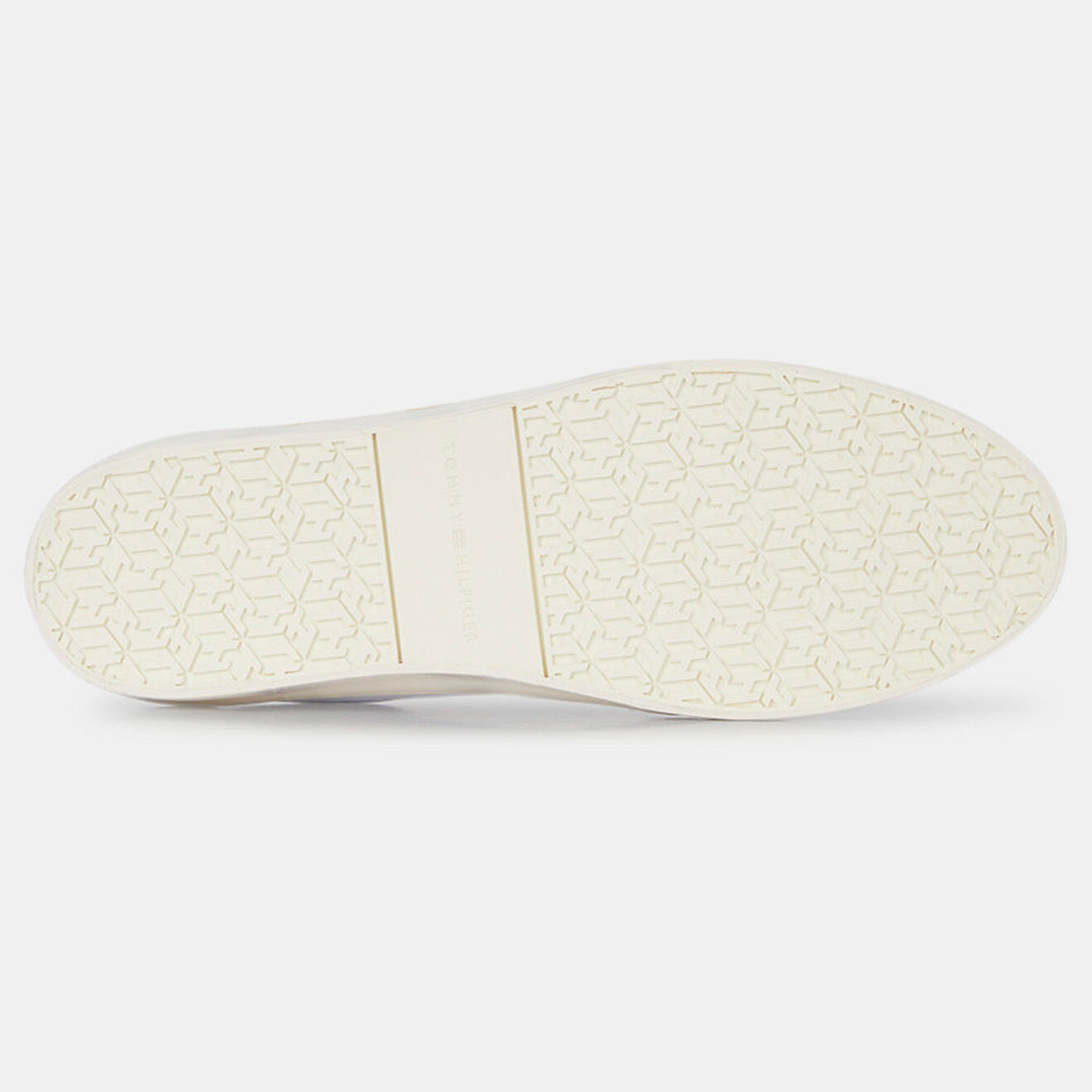 Tommy Hilfiger Baskets en Cuir signature blanches