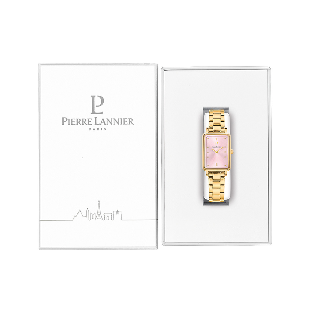 Montre PIERRE LANNIER Ariane femme bracelet acier doré
