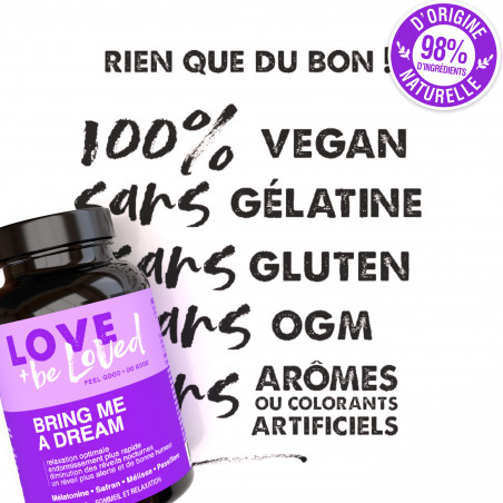 Love and be Loved Gummies Sommeil et Sérénité 9 semaines
