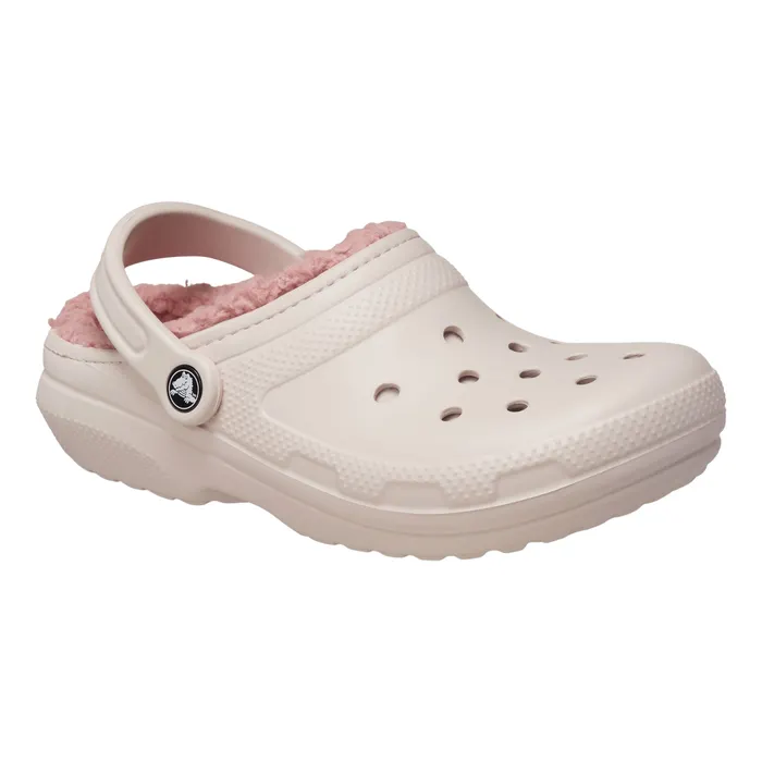 Crocs Classic Fuzz Lined Clog Instappers Senior