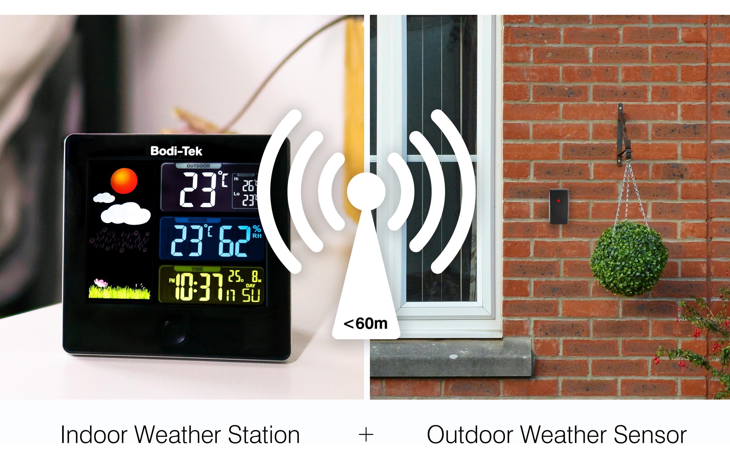 Bodi-Tek Innenwetterstation »BT-HGWS« ()