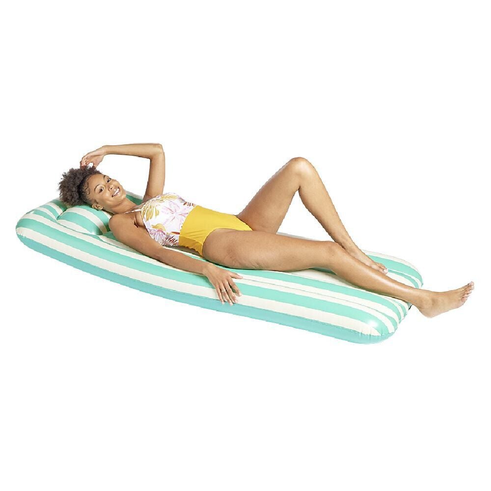 Matelas gonflable à rayures 180x70cm - 3 modèles