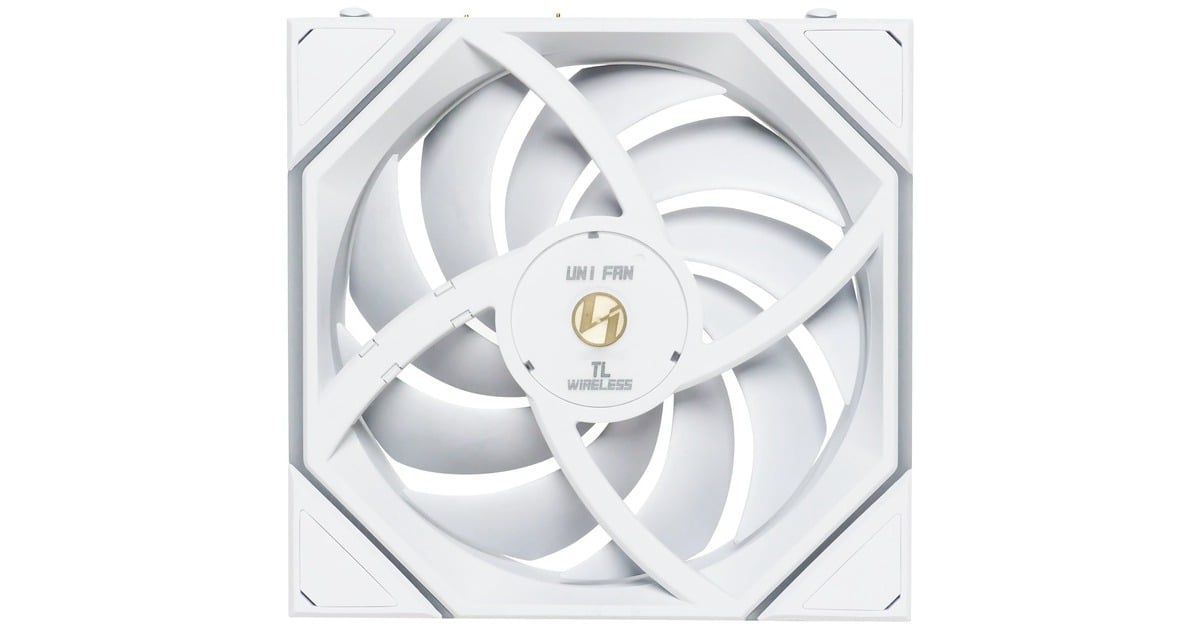 Lian LiUNI FAN TL 120 Wireless Reverse Blade RGB case fan  (Wit, 120 x 124 x 28 mm, PWM)