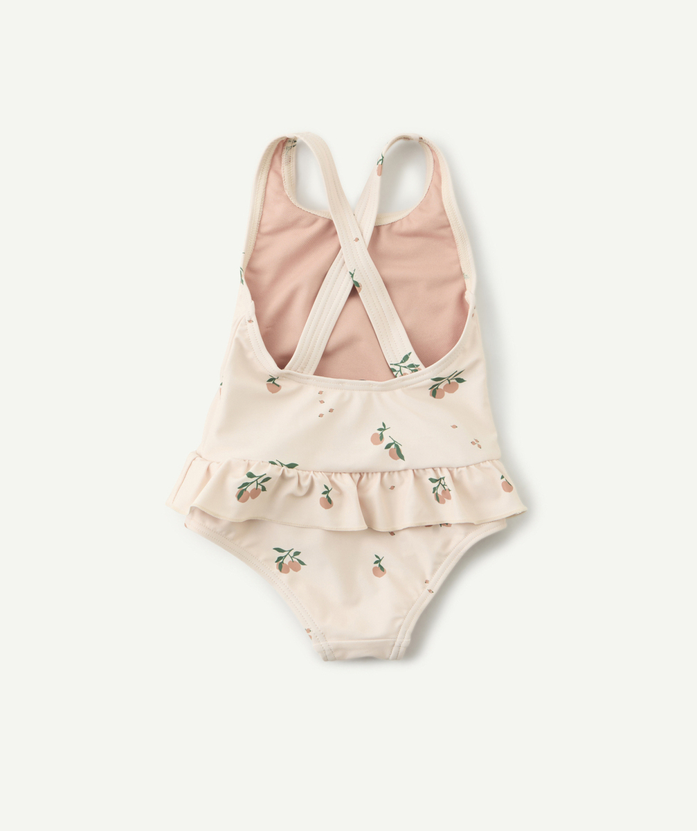 LIEWOODmaillot de bain 1 pièce rose pâle imprimé pêche