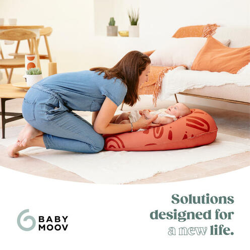 Coussin de grossesse B.LOVE Earth Terracotta - BABYMOOV