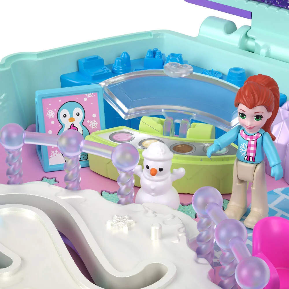 POLLY POCKET - COFFRET MANCHOT A LA NEIGE