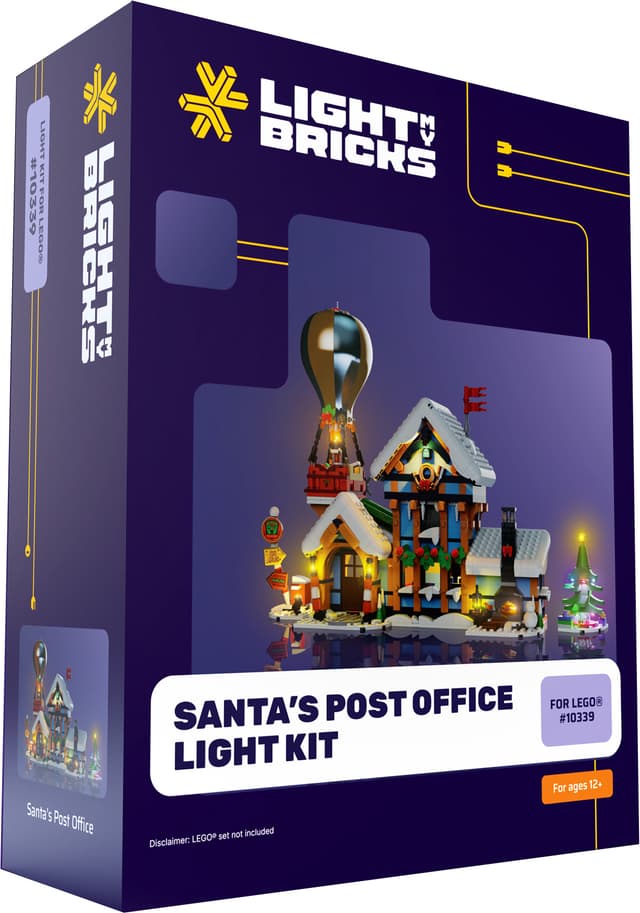 Light My Bricks™ Santa's Post Office lyskit