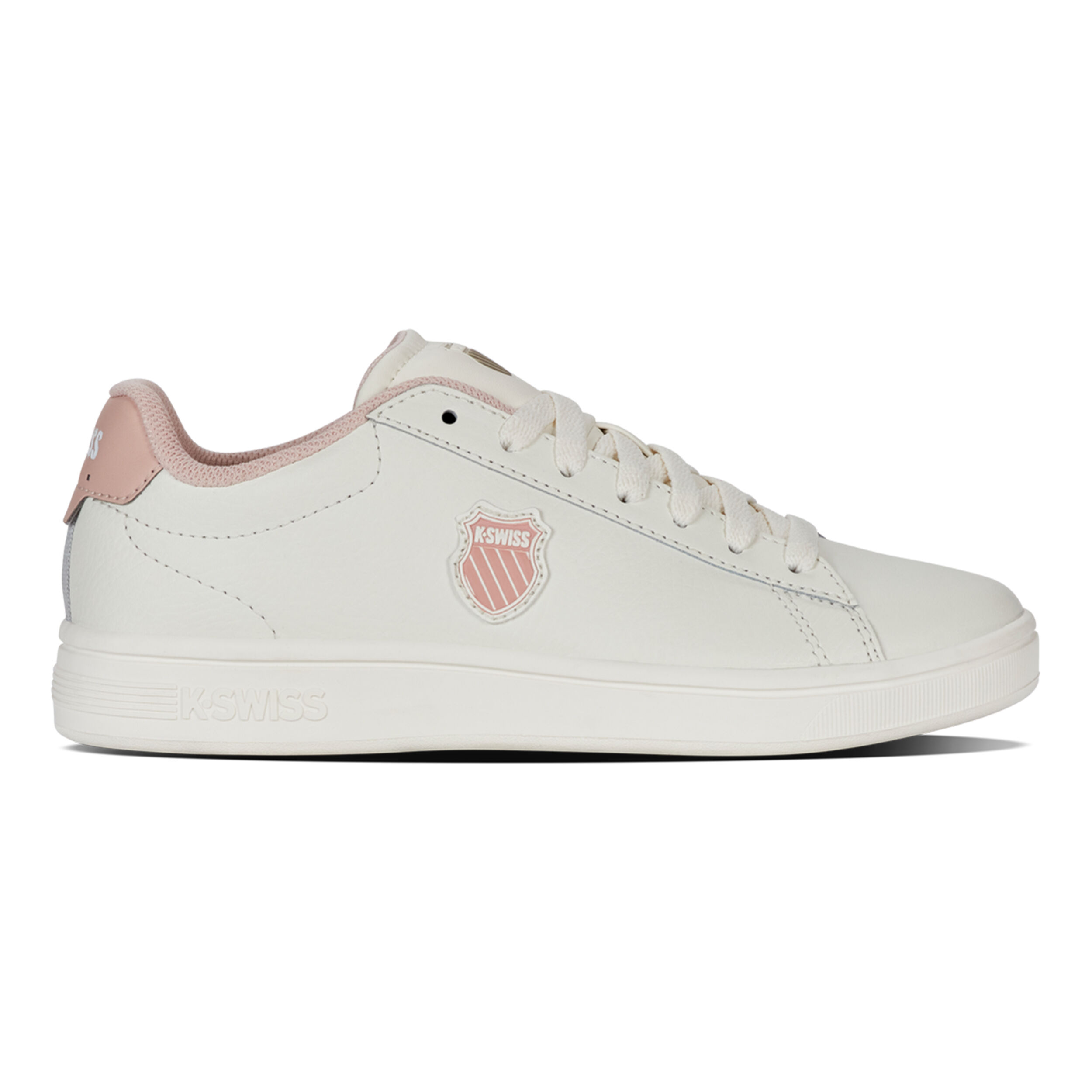 K-Swiss Court Shield II Baskets Femmes - Blanc , Rosé