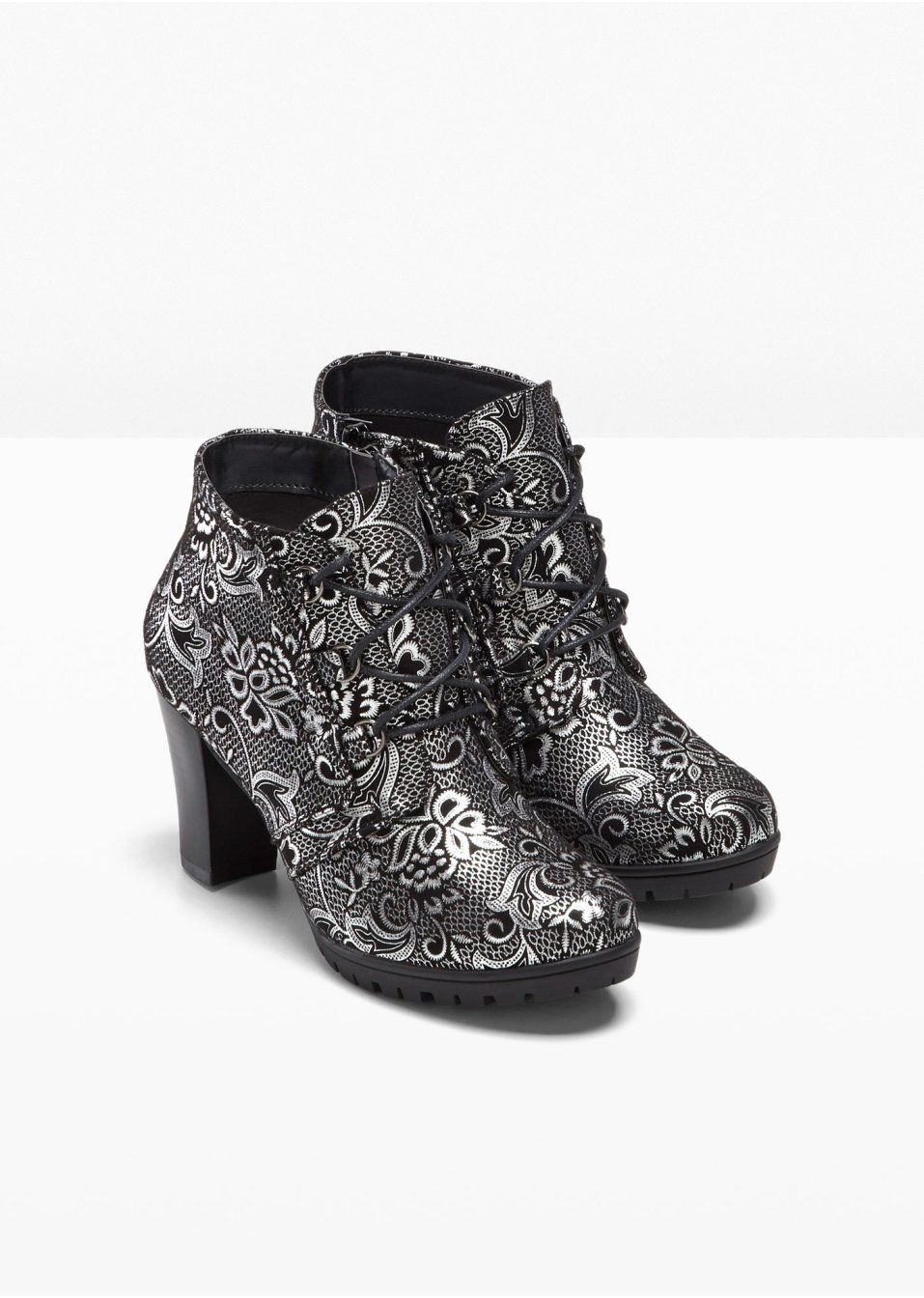Bottines à lacets