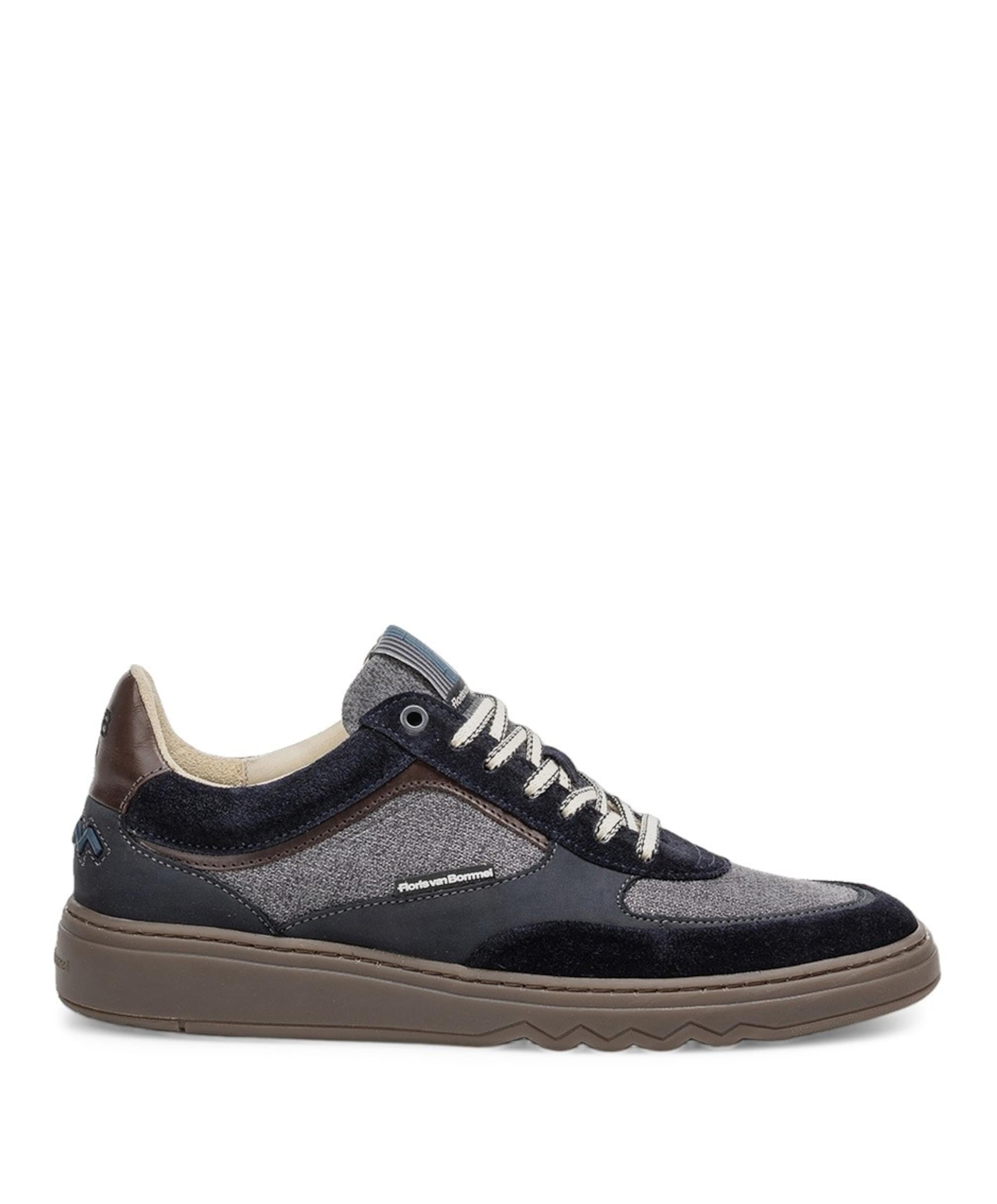 Floris van Bommel heren veterschoenen blauw