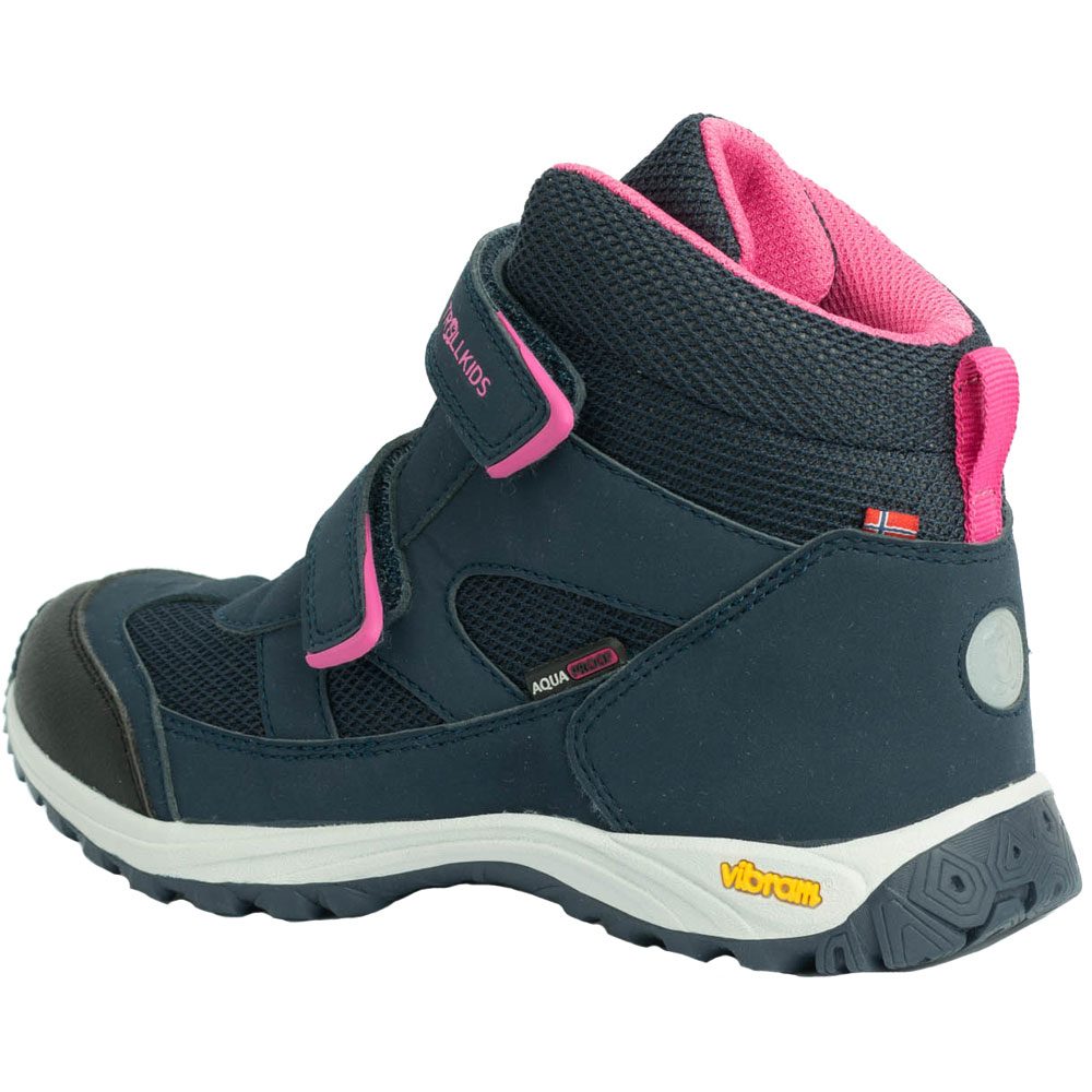 Trollkids Alesund Winterstiefel Kinder navy magenta