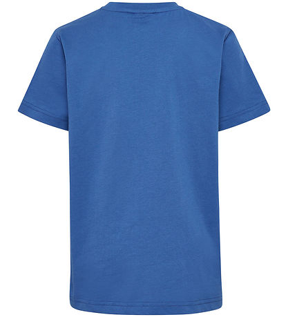 Hummel T-Shirt - HmlPrint - Helles Kobalt