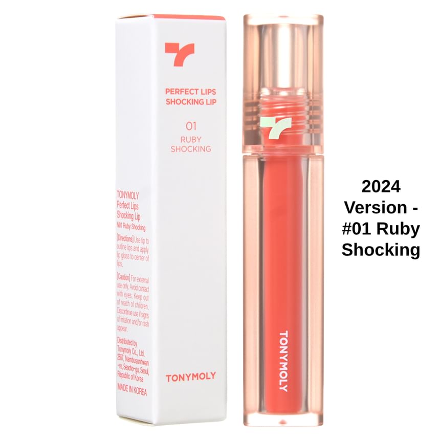 TONYMOLY - Perfect Lips Shocking Lip Tint - 14 kleuren
