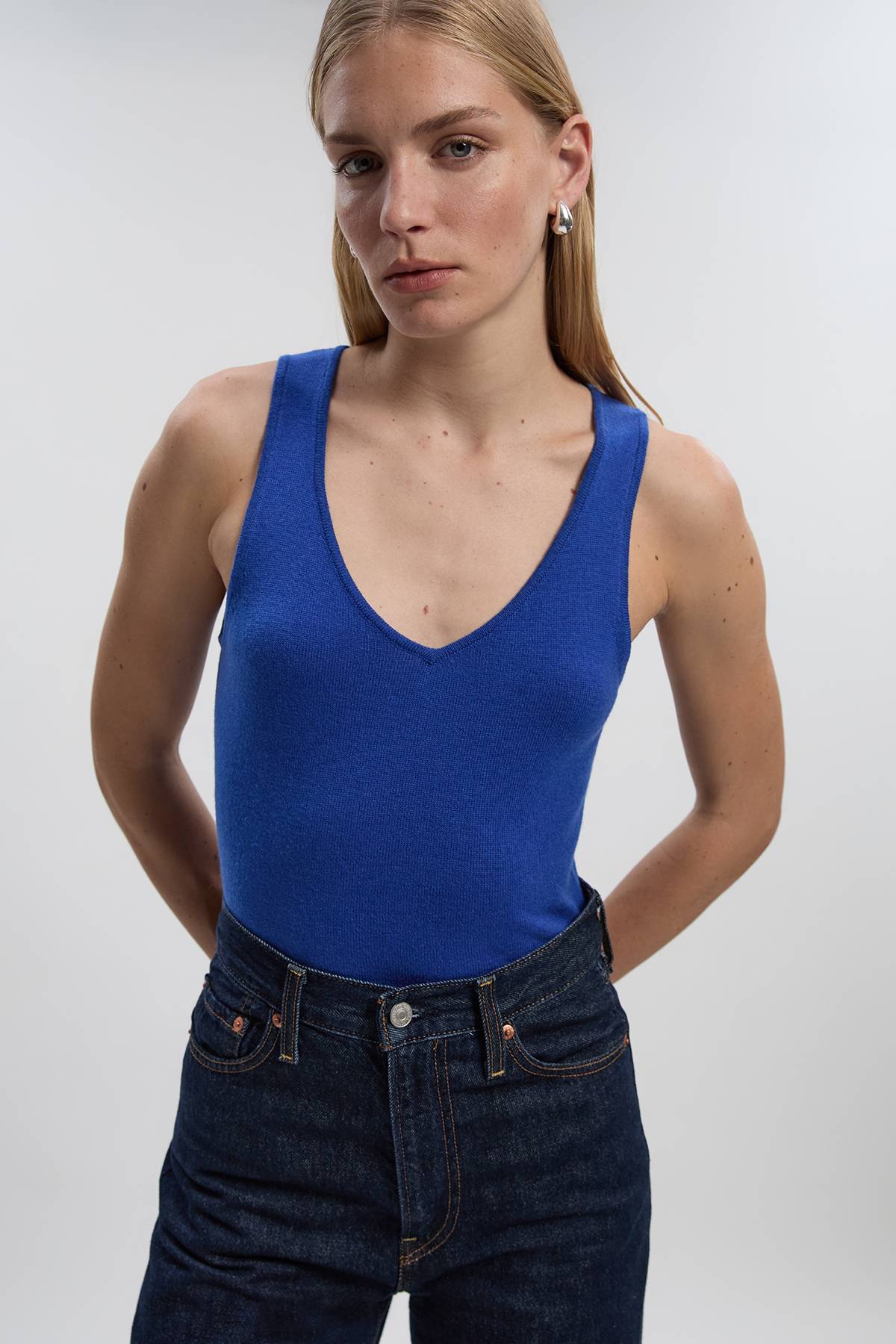 KarenMillen Débardeur en Mélange de Cachemire