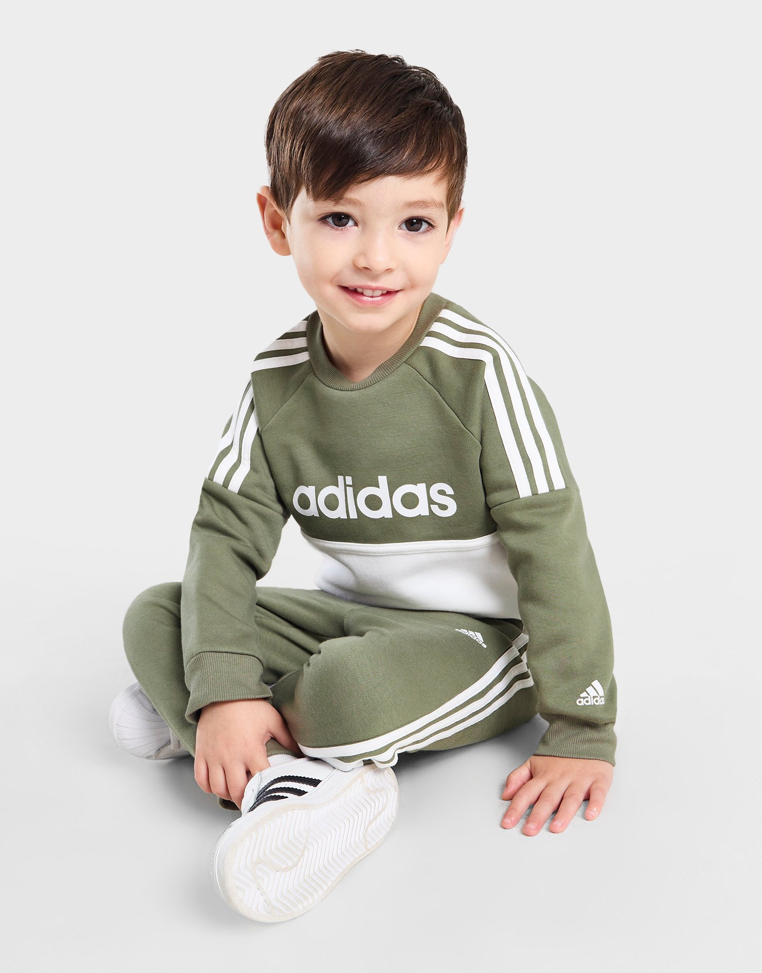 adidas Ensemble de survêtement Colour Block Bébé