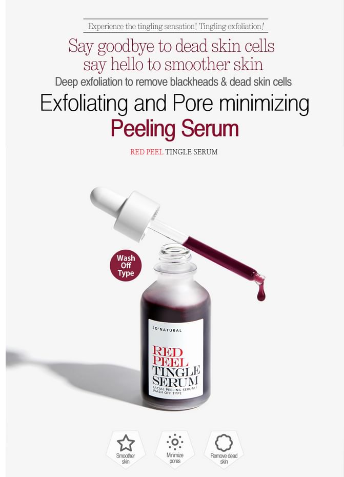 zo natuurlijk - Red Peel Tingle Serum Mini
