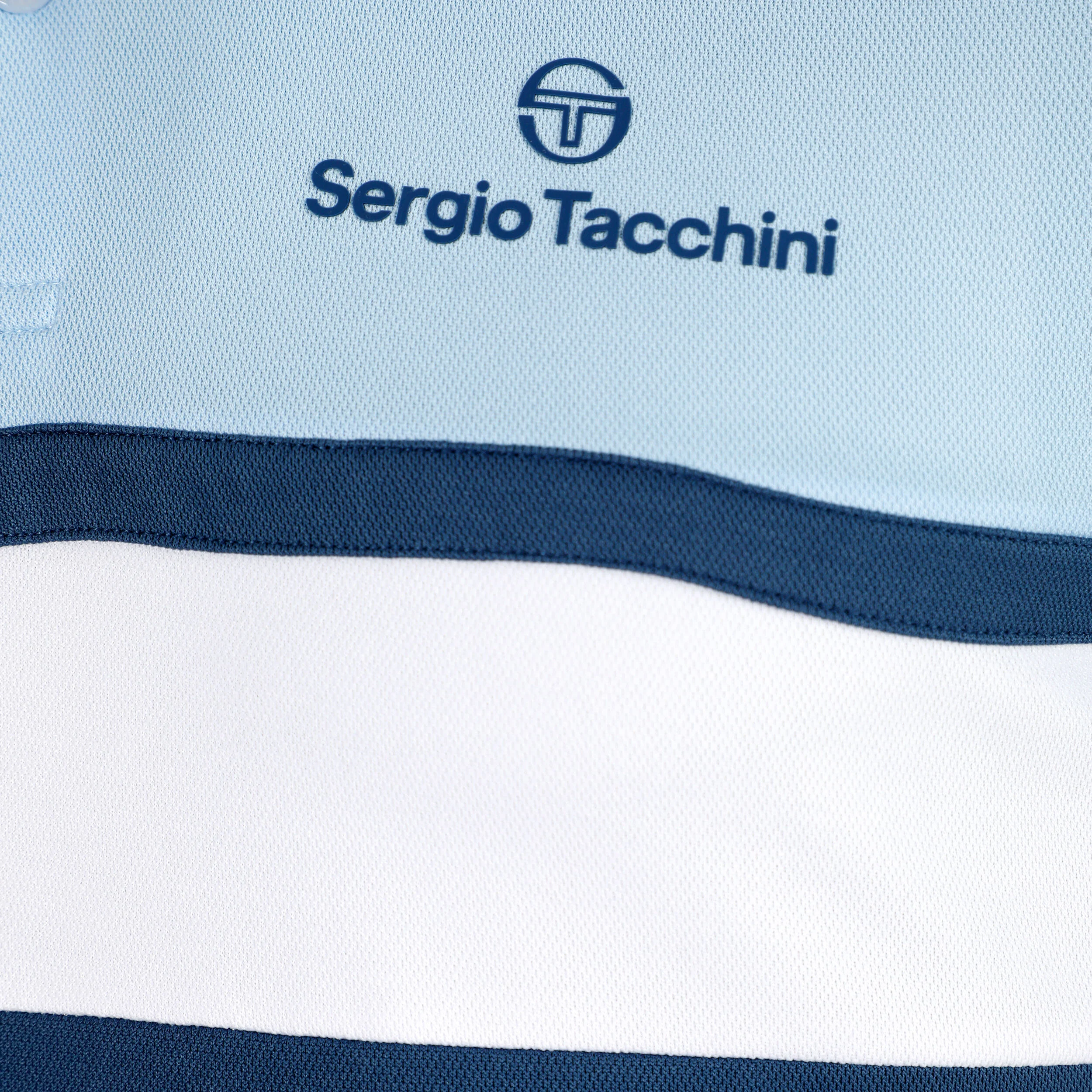 Sergio Tacchini Elfetta Polo Hommes - Bleu Clair , Bleu